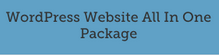 WordPress Website All In One Package from £499