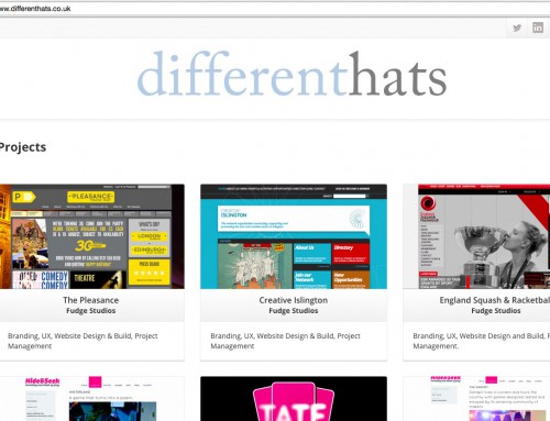 Different Hats website