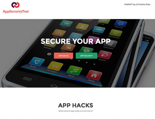 App Security Test website