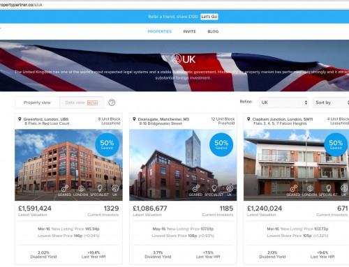 Property Partner PropTech Website Testing