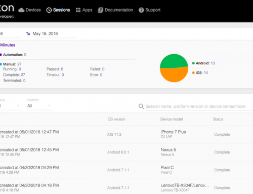 Device testing in the cloud – I’m now using Kobiton